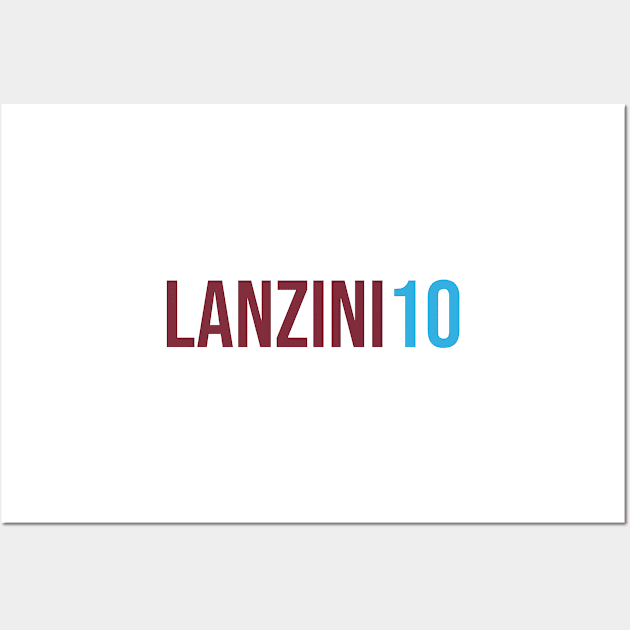 Lanzini 10 - 22/23 Season Wall Art by GotchaFace